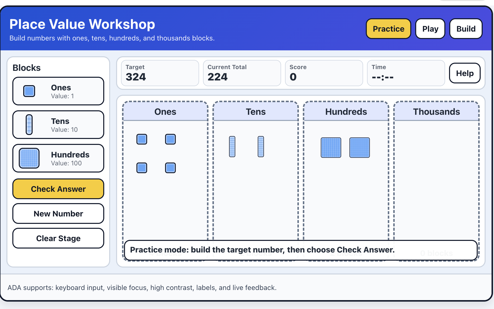 Place Value Workshop - Online